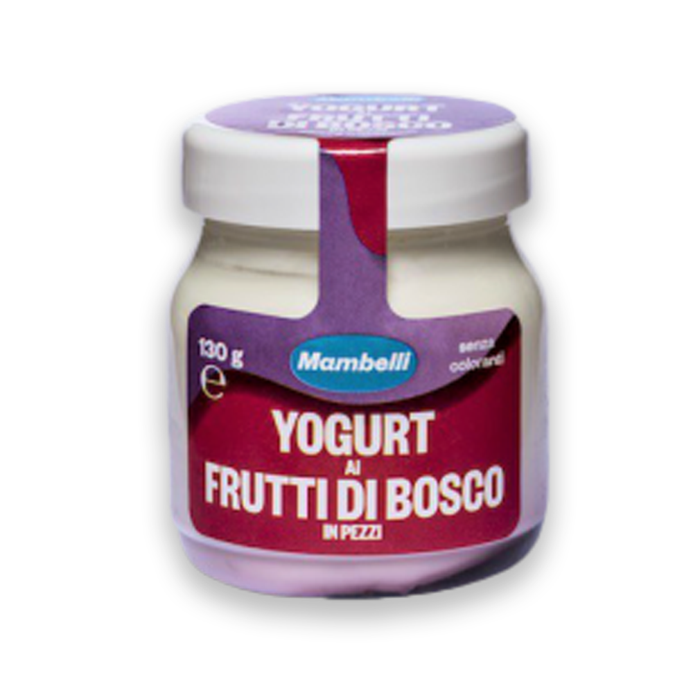 Yogurt ai frutti di bosco